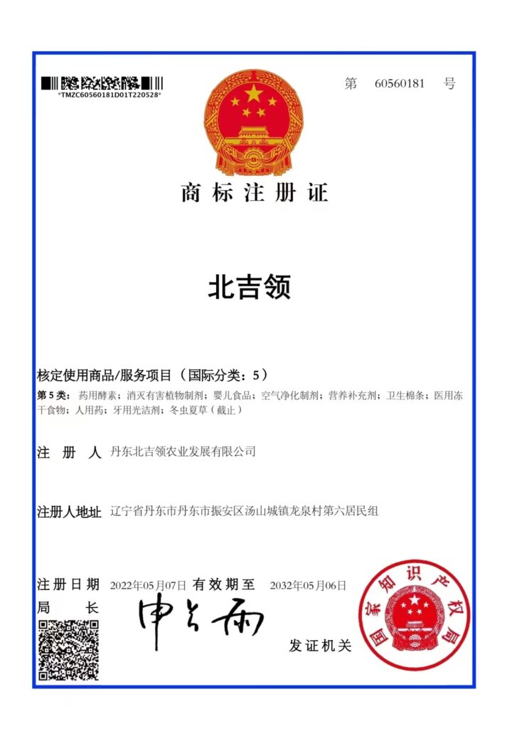 Trademark Registration Certificate
